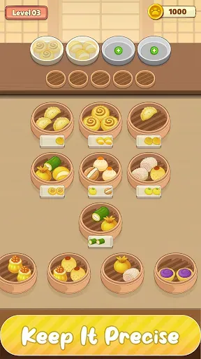 Скриншот 3 — Dimsum Food Sort