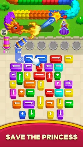 Скриншот 1 — Dragon Rescue: Save the Girl