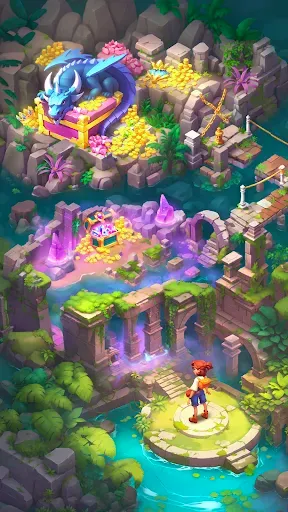 Скриншот 4 — Merge Adventure: Игра-слияние