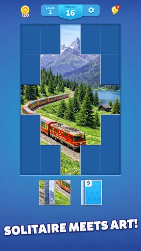 Скриншот 1 — SoliArt - Picture Puzzle