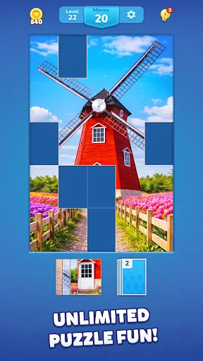 Скриншот 4 — SoliArt - Picture Puzzle