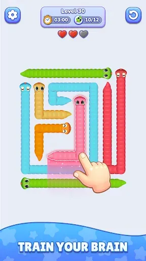 Скриншот 1 — Snake Wiggle Master!