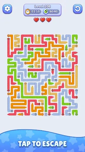 Скриншот 4 — Snake Wiggle Master!