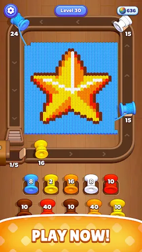 Скриншот 8 — Woolloop! Color Puzzle