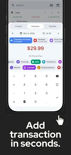 Скриншот 3 — Trackwallet: Бюджет и Расходы