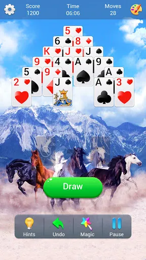 Скриншот 2 — Pyramid Solitaire