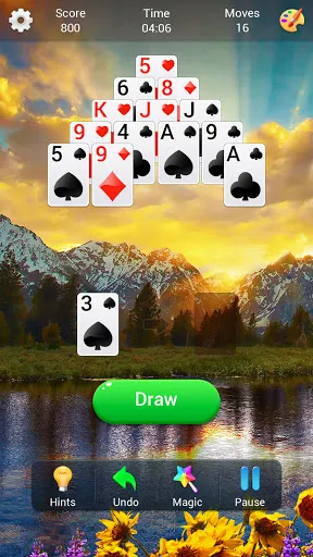 Скриншот 5 — Pyramid Solitaire