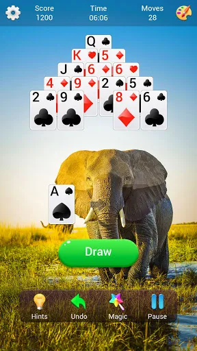 Скриншот 8 — Pyramid Solitaire