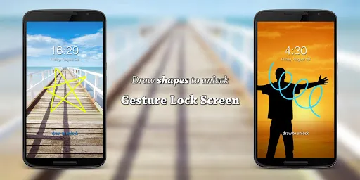 Скриншот 2 — Gesture Lock Screen