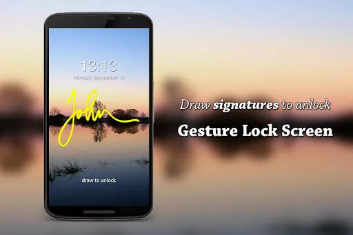 Скриншот 3 — Gesture Lock Screen