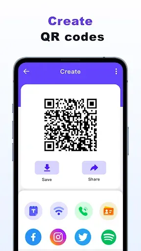 Скриншот 6 — Быстрый QR и штрих-коды