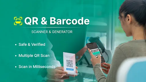 Скриншот 1 — QR & Barcode Scanner: Home