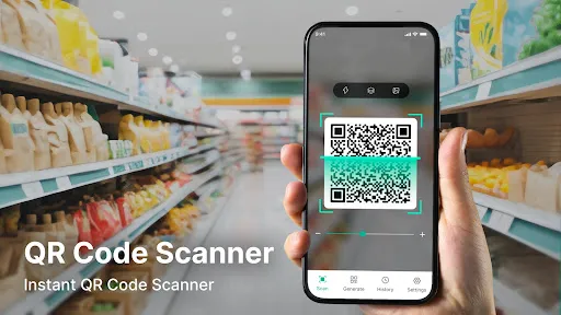 Скриншот 2 — QR & Barcode Scanner: Home