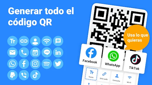 Скриншот 2 — Generador de QR, Codigo QR