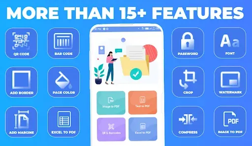 Скриншот 1 — PDF Converter - Images To PDF