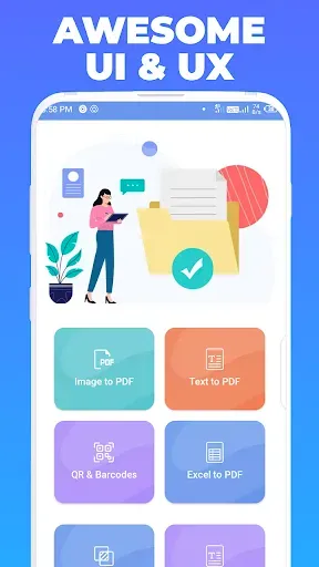 Скриншот 2 — PDF Converter - Images To PDF
