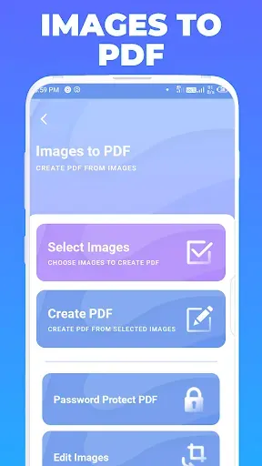 Скриншот 3 — PDF Converter - Images To PDF