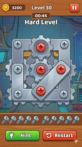 Скриншот 3 — Super Screw: Bolts Off Puzzle