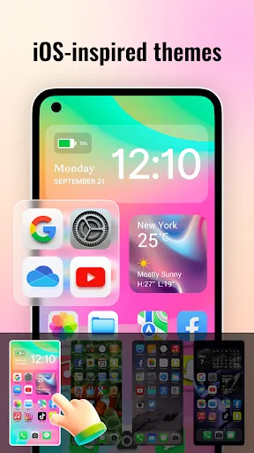 Скриншот 3 — Device Homescreen - Fluent