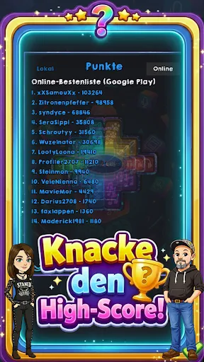 Скриншот 8 — Quiztris: Quiz & Block Puzzle