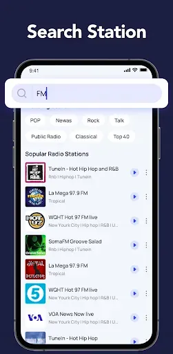 Скриншот 5 — FM Radio: AM, FM, Local Radio