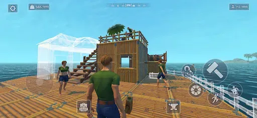 Скриншот 4 — Raft® Multiplayer: Выживание