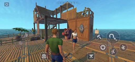 Скриншот 5 — Raft® Multiplayer: Выживание