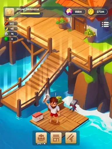 Скриншот 8 — Raft® Quest Выживание на Плоту