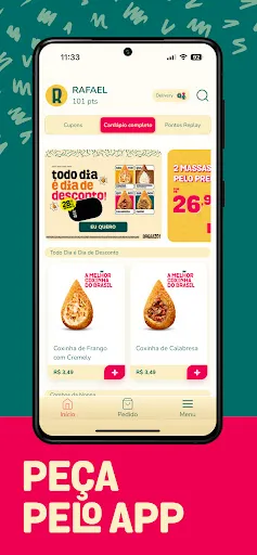 Скриншот 1 — Ragazzo: Descontos e Delivery