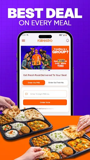 Скриншот 3 — RailRestro-Order Food on Train