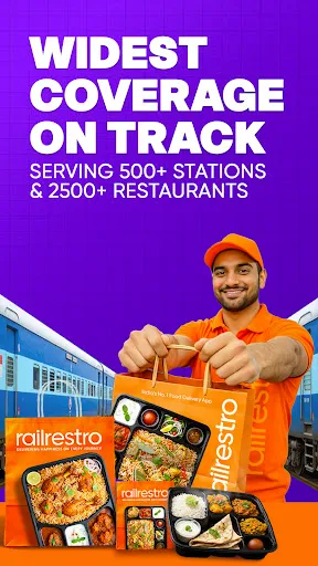 Скриншот 4 — RailRestro-Order Food on Train