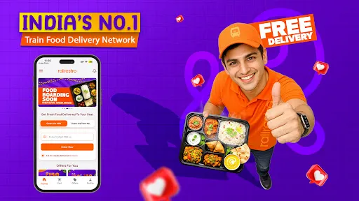 Скриншот 8 — RailRestro-Order Food on Train