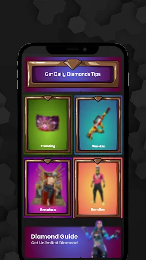 Скриншот 1 — Get Daily Diamonds Tips
