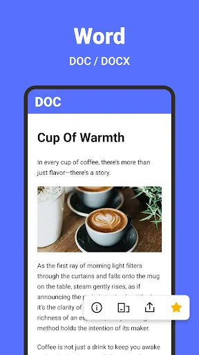 Скриншот 3 — All Document Reader: PDF/Word