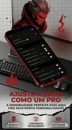 Скриншот 4 — Real Sensi FF - PRO