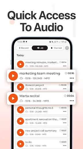 Скриншот 3 — Voice Recorder - XVoice