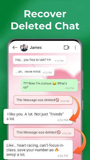 Скриншот 2 — Recover Deleted Messages App