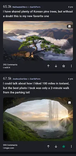 Скриншот 2 — Relay for reddit