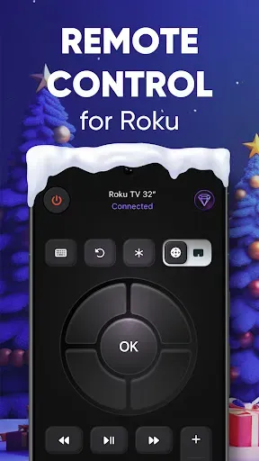 Скриншот 1 — TV Remote Control for Roku TV