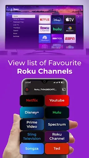 Скриншот 2 — Remote Control for RokuTV