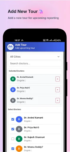 Скриншот 5 — MRConnect - MR Reporting App