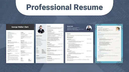 Скриншот 1 — Resume Builder & CV Maker