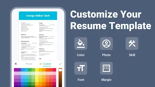 Скриншот 7 — Resume Builder & CV Maker