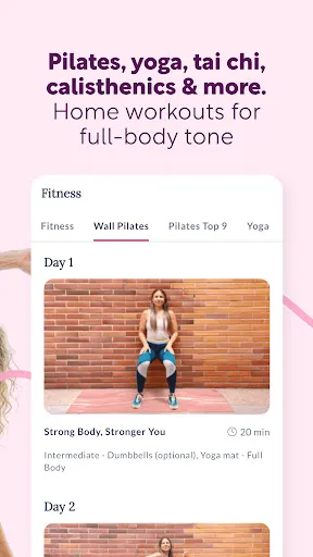 Скриншот 2 — RH: Fitness for Women 40+