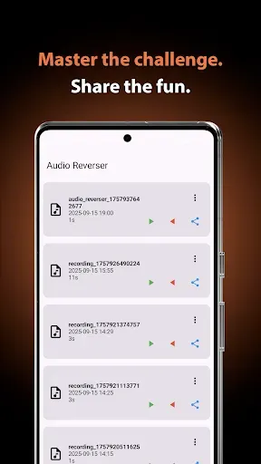 Скриншот 4 — Reverse Audio: Reverse Singing