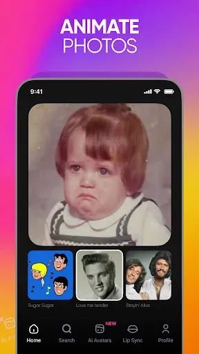Скриншот 3 — Revive: AI Photo Animation