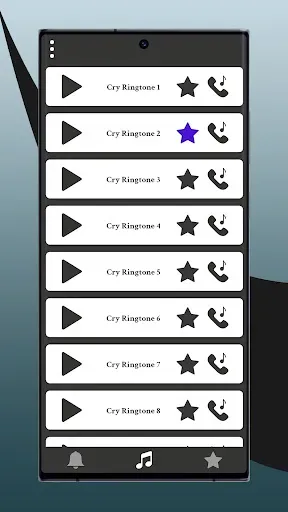 Скриншот 2 — Cry Ringtone - baby sounds