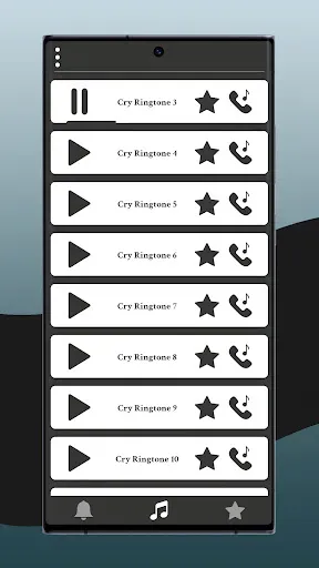 Скриншот 3 — Cry Ringtone - baby sounds