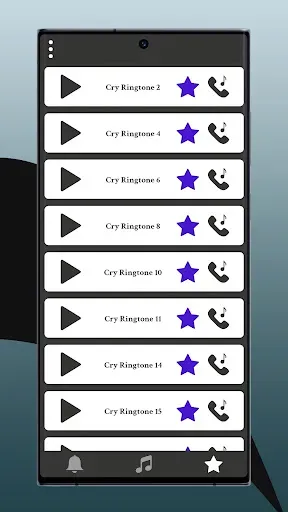 Скриншот 7 — Cry Ringtone - baby sounds