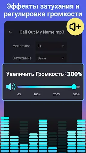Скриншот 6 — Обрезка музыки,редактор музыки